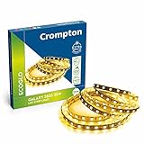Crompton Plastic 5 Meter Strip Light Warm White 300 LEDs Pack of 1 Without Driver