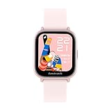 Fastrack Reflex Vybe Smartwatch Bright HD Display 50 Sports Modes inBuilt Games 100 Watchfaces BP Monitor 24×7 HRM SpO2 Sleep Tracker 100 Watchfaces Upto 5 Day Battery IP68 Pink