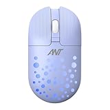 Ant Value FKAPU05 1600 DPI Wireless Mouse Light Purple
