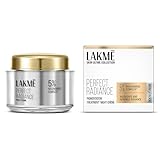 Lakme Absolute Perfect Radiance Brightening Night Cream 50 g Daily Repair Face Moisturizer for Illuminated Glowing Skin With Glycerin Niacinamide