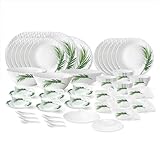 Larah by Borosil Opalware Dinner Set Of 66 2859