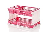 Attro Lenova Utensil BasketStylish and Durable Plastic Kitchen Organizer Rack
