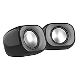 HP DHS2111 Wired Speaker 2Channel Surround Sound 35mm aux connectivity PC and Phone Compatible Easy Volume Controls 1Year Warranty 027 kg Black 8C575AA