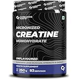 Carbamide Forte Creatine Powder Creatine Mono Hydrate Micronized Creatine Monohydrate 250g Unflavoured for Lean Muscle Strength Energy Gym Supplements For Men 250g