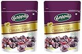 Happilo Premium International Omani Dates 250Gm KhajoorKhajur Healthy Nutritious Snack Rich In Vitamins Minerals Natural Sweetener Pack Of 2 Fresh 500 G