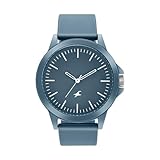Fastrack Quartz Analog Blue Dial Blue Silicone Strap Unisex Watch