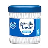 Johnsons Johnson Buds Gentle 150 Swabs White 75 Count