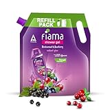 Fiama Body Wash Shower Gel Blackcurrant Bearberry 13L Bodywash Refill Value Pouch for