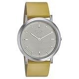 Sonata Poze Quartz Analog White Dial Leather Strap Watch for Men