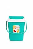 Aristo Small Plastic Swing Dustbin16 Ltr Green Rs274
