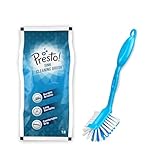 Presto Sink Brush Blue Sink Cleaning Brush Plastic Kitchen Brush Bathroom Tile Cleaning Brush Pack of 1