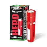 Eveready Hero DL80 Rechargeable 1W LED Torch Cum Emergency 2W Sidelight TypeBMicroUSB Fast Charging Overcharge Deep Discharge Protection Powered by LiIon Battery