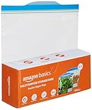 Amazon Basics Multipurpose Zip Lock Storage Bags 45 Count Small