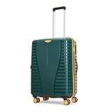 Aristocrat Medium Polypropylene Airpro Plus Checkin 66 Cm 8 Wheel Spinners Trolley Bags