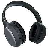 ZEBRONICS Thunder Max Bluetooth Over Ear Headphone with 120Hrs Playback 3 EQ Modes 40mm Bass Driver Fast Charging Gaming Mode Dual Pairing BT v54 AUX Metallic Finish Black