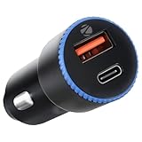 Zebronics 38 Watts Car Charger Dual Output USB Type C PPS Tech