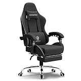 Dowinx MultiFunctional Ergonomic Gaming Computer Chair Massage Cushion Breathable Fabric
