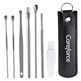 Careforce Ear Wax Cleaner Resuable Ear Cleaner Tool Set with Storage Pack