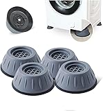 Anti Vibration Pads for Washing Machine Washing Machine Feet Pads Shock Absorber Noise Cancelling Washer Support Washing Machine Anti Vibration Pad Pack of 4