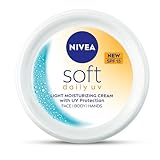 NIVEA Soft Daily UV Light Moisturising Cream with SPF15 200ml
