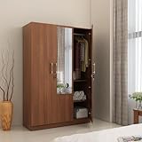 Spacewood Optima Wardrobe 3 Door Wardrobe with Mirror 10506