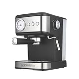 BLACKDECKER BXCM1001IN 1100W 10Cup 15 Bar Expresso Coffee Maker
