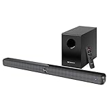 ZEBRONICS 120 Watts Soundbar Home Theatre Dual Racetrack Drivers Soundbar 1333cm Subwoofer HDMI ARC Bluetooth v51 USB Glossy Finish Wall Mountable 21 Ch Juke BAR 3910