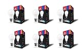 Havells 9W LED Bulb for Home Office B22 LED Bulb Base Cool Day White Light 6500K4000k3000k 4Kv Surge Protection High Voltage Protection Eco Friendly Energy Efficient Pack of 6