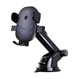 Ant Aura 10 Car Phone Holder with Strong Suction Cup 360 Rotating Dashboard Windshield Mobile Mount for 47 Inch Smartphones Adjustable Handsfree Phone Stand