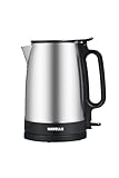 Havells Vesta Electric Kettle Large 17L 2000 Watts 360 Cordless Control Wide Mouth for Easy UseTriple Safety Protection Premium SS Body 1Yr Door Step Warranty by Havells