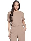 Selvia Womens Textured Lycra Solid Top at Rs167