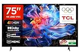 TCL 75 Inches 4K Ultra HD Smart LED Google TV 50740