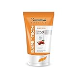 Himalaya Sun Protect Ultra Light Sunscreen 90 Natural Origin Ingredients In vivo tested SPF 50 PA Dermatologically tested for all skin types No white cast Sweat Resistant 30g