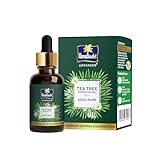 Parachute Advansed Tea Tree Esial Oil 100 Pure for Dandruff Control Glowing Skin Moisturises dry hair Controls Dandruff for Healthy Clear looking Skin 14ml