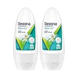 Rexona Fresh Lily Underarm RollOn Deodorant for Women Even Skin Tone 48H Odour Protection 50ML Combo of 2