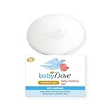 Baby Dove Rich Moisture Bathing Bar Gently Cleanse and Nourishes Skin 75g Pack of 4