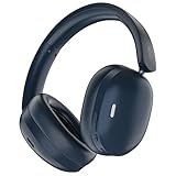 Noise Newly Launched Airwave Max XR Wireless OverEar Headphones with 120H Playtime ANC HFA Tech Spatial Audio Dual PairingBT V60Cobalt Blue