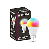 Bajaj 9W Smart LED Bulb Bluetooth enabled B22D 16 million colors