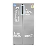 Haier Smart Choice 598L 3 Star 3Door Side by Side Frost Free Refrigerator at 67898 Effective