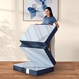 Livpure Smart Folding TriFold Mattress Foldable Bed Guest Bed Travel Camping Single 720 Inches LSHMATTRI3100