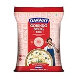 Daawat Gobindo Bhog Rice 1 kg Premium Short Grain Rice 100 Authentic Regional Delight Aromatic Naturally Sweet Ideal for Bengali Dishes