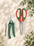 Lowest Gardening Scissors Green Pruner Set of 2 at 159