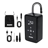 AGARO Atom Cordless Tyre Inflator 150 PSI 4500mAh Battery Auto ShutOff