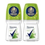 Rexona Matcha Tea Vanilla Antiperspirant RollOn for Women 72H Odour Protection Limited Edition Pack ICC Womens Cricket World Cup India 2025 50 ML Pack of 2
