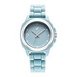Fastrack Tees Hype Bounce Quartz Light Blue Round Dial Mens Watch