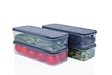 Amazon HomeWiz Airtight Plastic Food Storage Containers Set 4Piece 199