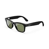 RayBan Meta Gen 1 Wayfarer Large Shiny Black Smart AI Glasses for Men Women 12 MP UltraWide Camera