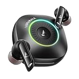 boAt 2026 Launch Nirvana Crown SONIC ARC LEDs Haptic Feedback50dB Hybrid ANCSpatial Audio 6 Mic ENx App Support v60 Bluetooth Earbuds TWS Ear Buds Wireless Earphones with mic Gunmetal Grey