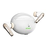 boAt Airdopes Prime 512 2026 Launch Volume Swipe Control 4Mics AIENx 50H Battery Multi Connect App Support BT v61 Bluetooth Earbuds TWS Ear Buds Wireless Earphones with micMoonstone White