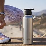 Clazkit Amaze 750ml Sporty Stainless Steel Water Bottle ISI Certified Leakproof RustFree BPAFree Durable for College Fridge Sports Gym Yoga Office Easy to Clean Reusable